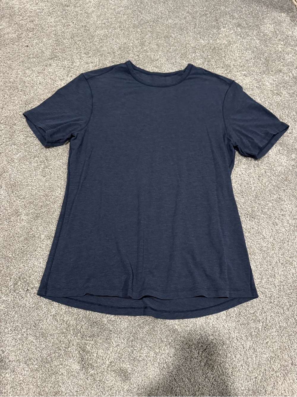 Lululemon 🍋 | Classic Crew Neck T-Shirt in Heather Deep Navy